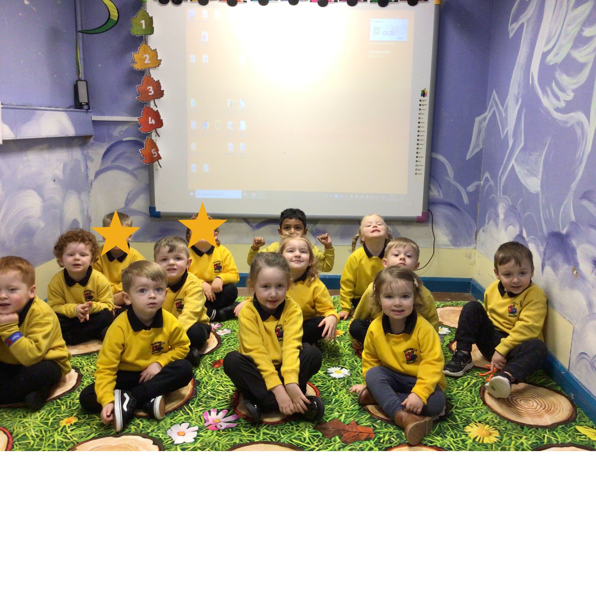 Nursery with Mrs Garett and Mrs Laverty and Miss Martin