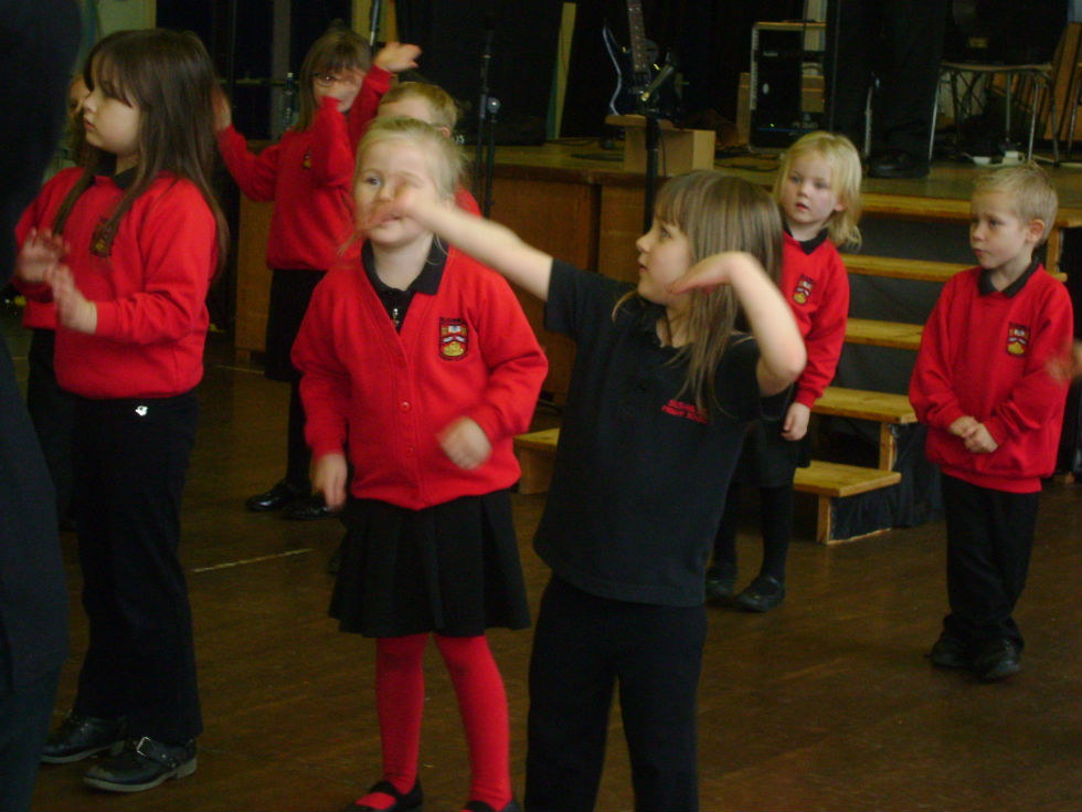 Visit from the Tharpe family.