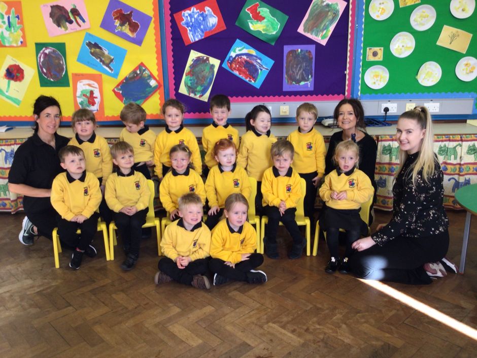 Nursery with Mrs Strong and Mrs Laverty